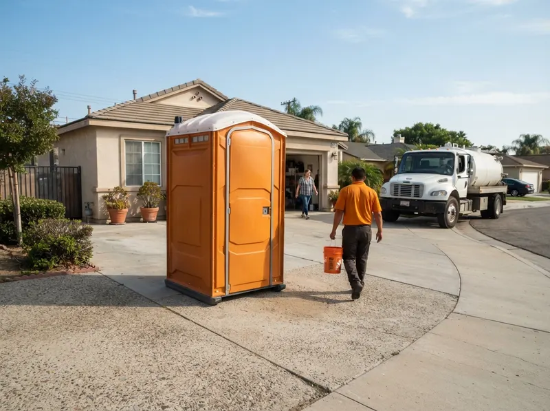 Standard Job-Site Portable Toilets in Pomona, CA